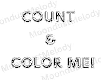 Count and Color with me!