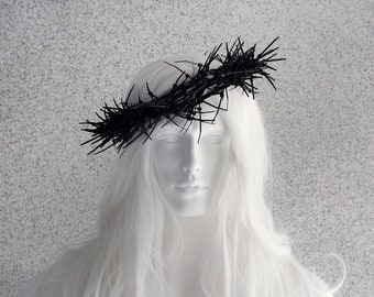 Crown of Thorns/Easter Thorn Wreath/Thorn Tiara/Jesus Crown/Crucifixion Crown/Wreath from Thorn