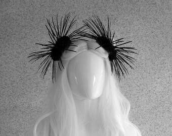 Spike Hair Pony Wrap.Ponytail Holder.Cosplay Hair.Hair Bun Band