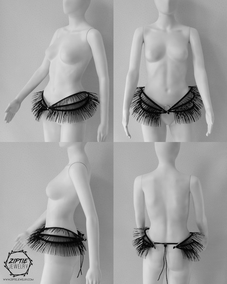 Black Shoulder Pads / Cosplay Shoulder pad / Zip tie Etsy