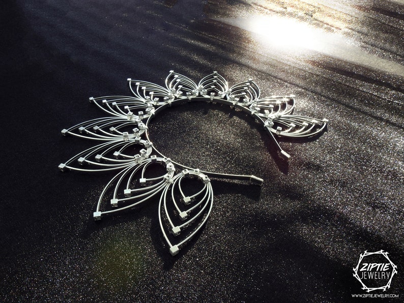 Gold Halo Zip Tie Crown / Zip Tie Headband / Gold Halo Etsy