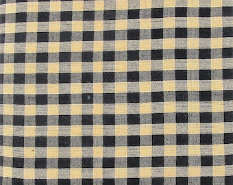 Tessuto fatto in casa, tessuto per quilting, tessuto primitivo, tessuto Americana, tessuto rustico, tessuto da fattoria, tessuto country, tessuto a quadri neri