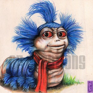Junk Lady labyrinth 6x6 Print by Gary Flatt - Etsy