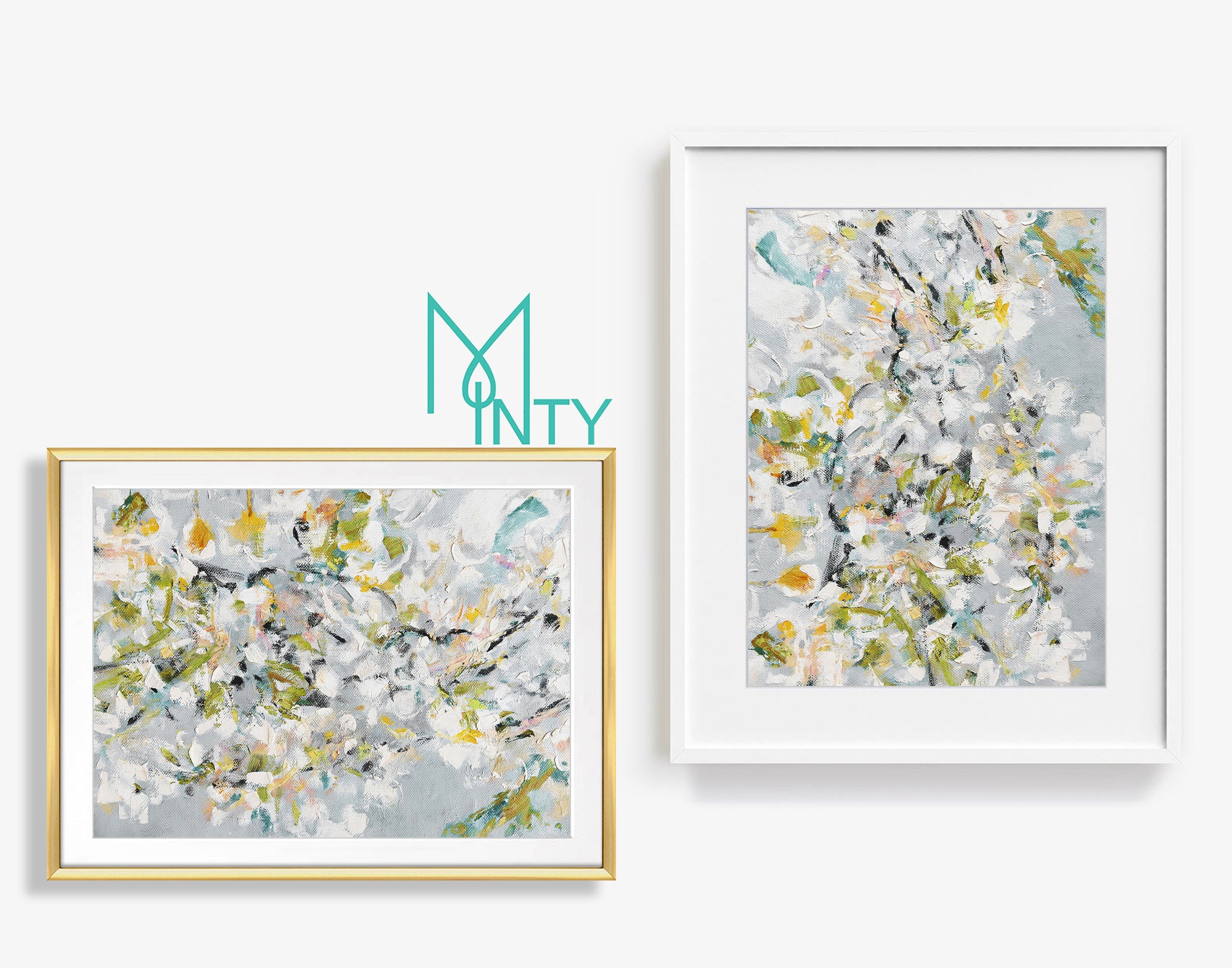 Printable Art Abstract Floral Print Flower Wall Art Prints | Etsy