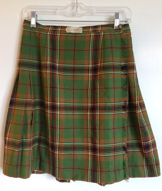 Scottish Plaid: Aljean Wool (Vintage).
