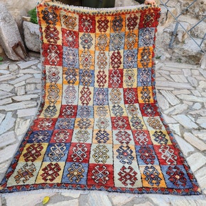 Anatolian Antique rug,Old Turkish Carpet,Vintage Handmade rug,Authentic home decor rug!3753