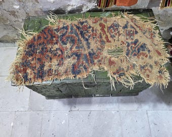 Anatolischer Ushak Teppich aus dem 18 Jahrhundert, antiker orientalischer türkischer Teppich
