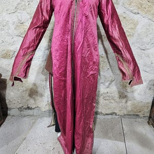 Antique Ottoman Silk Costume,Turkish Entari,Uç Etek Silk Kaftan!1405