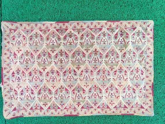 Antique Turkish Silk Embroidery Textile Turkish Antique - Etsy