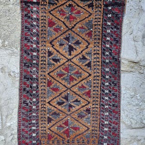 Turkish Handmade Oriental Antique Rug!1306