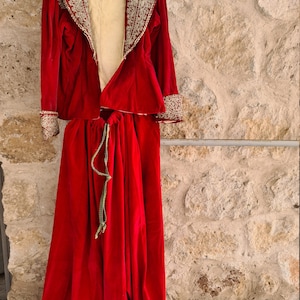 1930 s turkish anatolian henna night and engagement costume,antique turkish costume