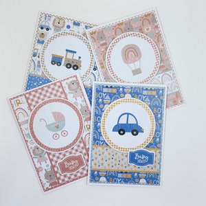 Baby Shower Card | Baby Girl Shower Card | Baby Boy Shower Card | Handmade Baby Shower Card