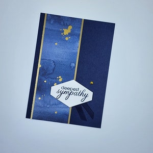 Deepest Sympathy | With Sympathy |Condolences | Sorry For Your Loss | Grief Card