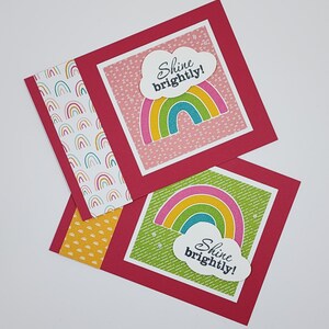 Rainbow Birthday Card | Happy Birthday Card | Handmade Birthday Card | Male Birthday Card | Female Birthday Card