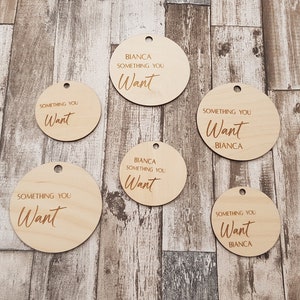 personalised gift tags for any occasion