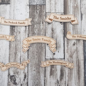 Personliga graverade rullar, hantverksämnen, släktträdsdelar