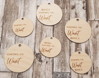 personalised gift tags for any occasion