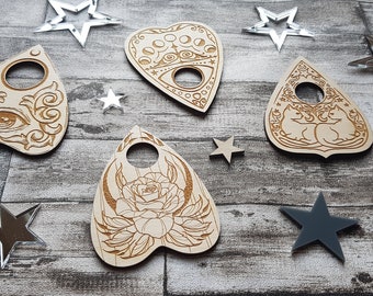 Planchette ouija Board Charme Hexe Handwerk Seite spirituelle Geister