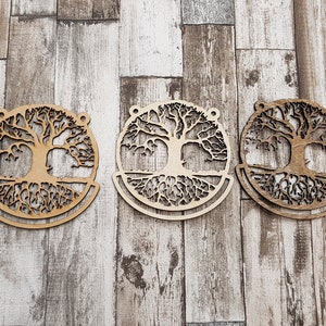 Macrame tree of life small blank