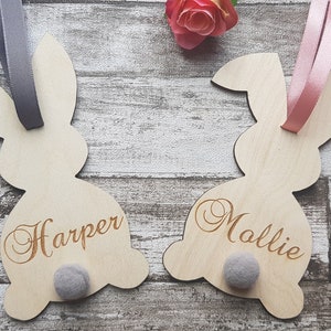 Personalized bunny rabbit with name
