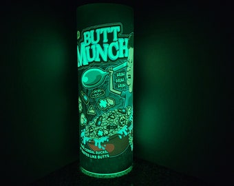 Butt-Munch B&B - Green Glow or Glossy Non Glow
