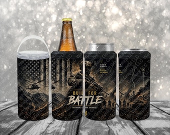 Built For Battle V2 4 in 1 Stainless Steel Can Cooler