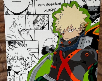 Katsuki Bakugo Painting