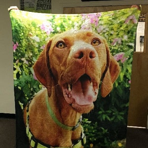 FREE 2 DAY SHIPPING! Personalized Custom Photo Blanket, Super Soft And Cozy, The Perfect Mother's Day Gift!