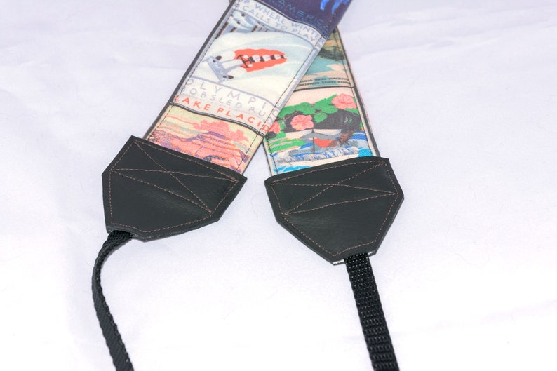 WPA Poster Padded Camera Strap National Park DSLR Camera Strap