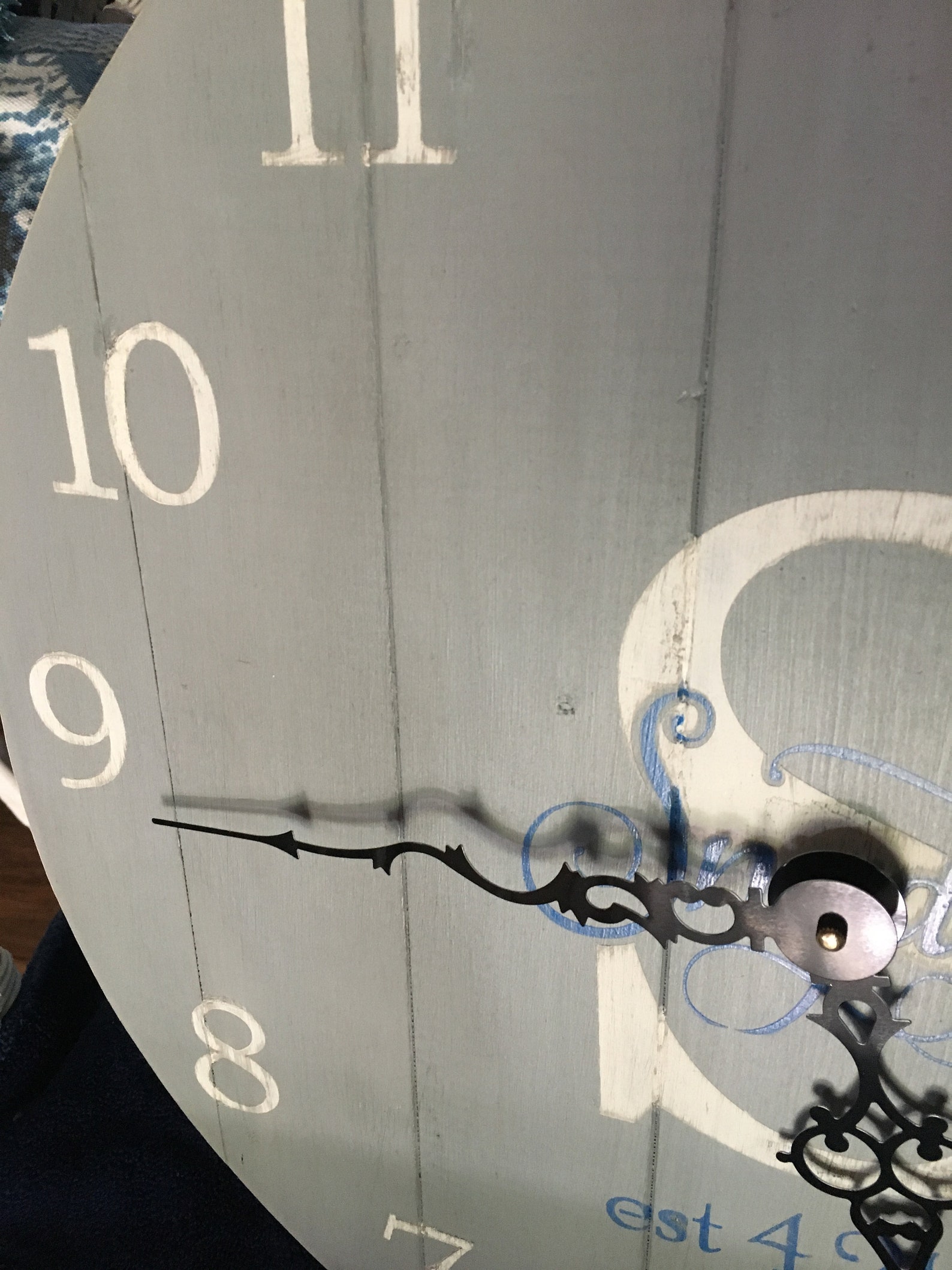 Personalized Wooden Clock Etsy