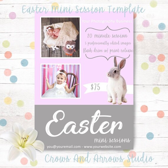Easter Mini Session Psd File