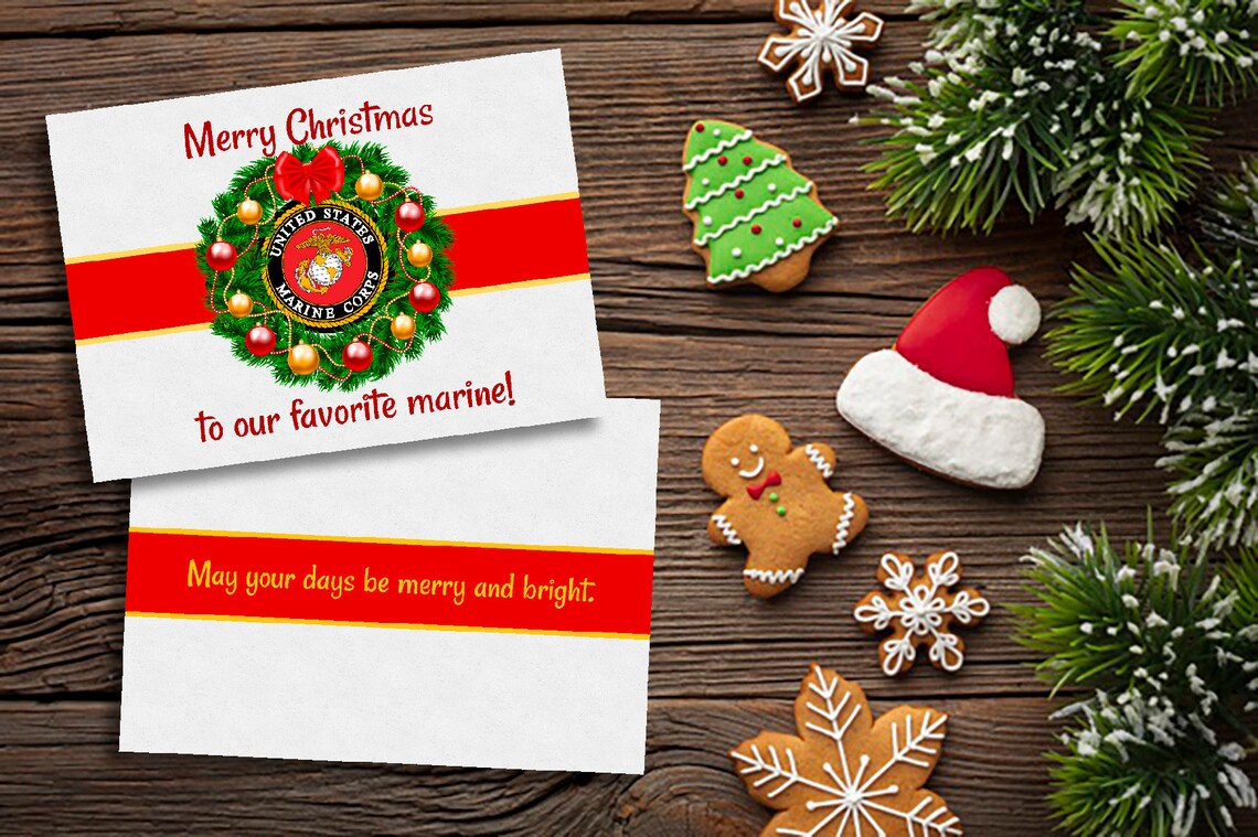 Marine Corps Christmas Cards 