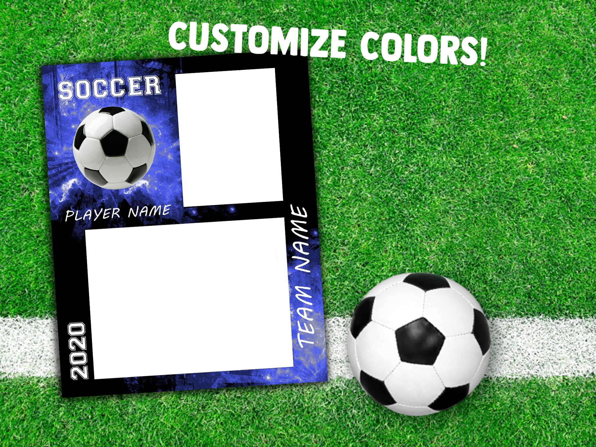 Soccer Memory Mate Templates