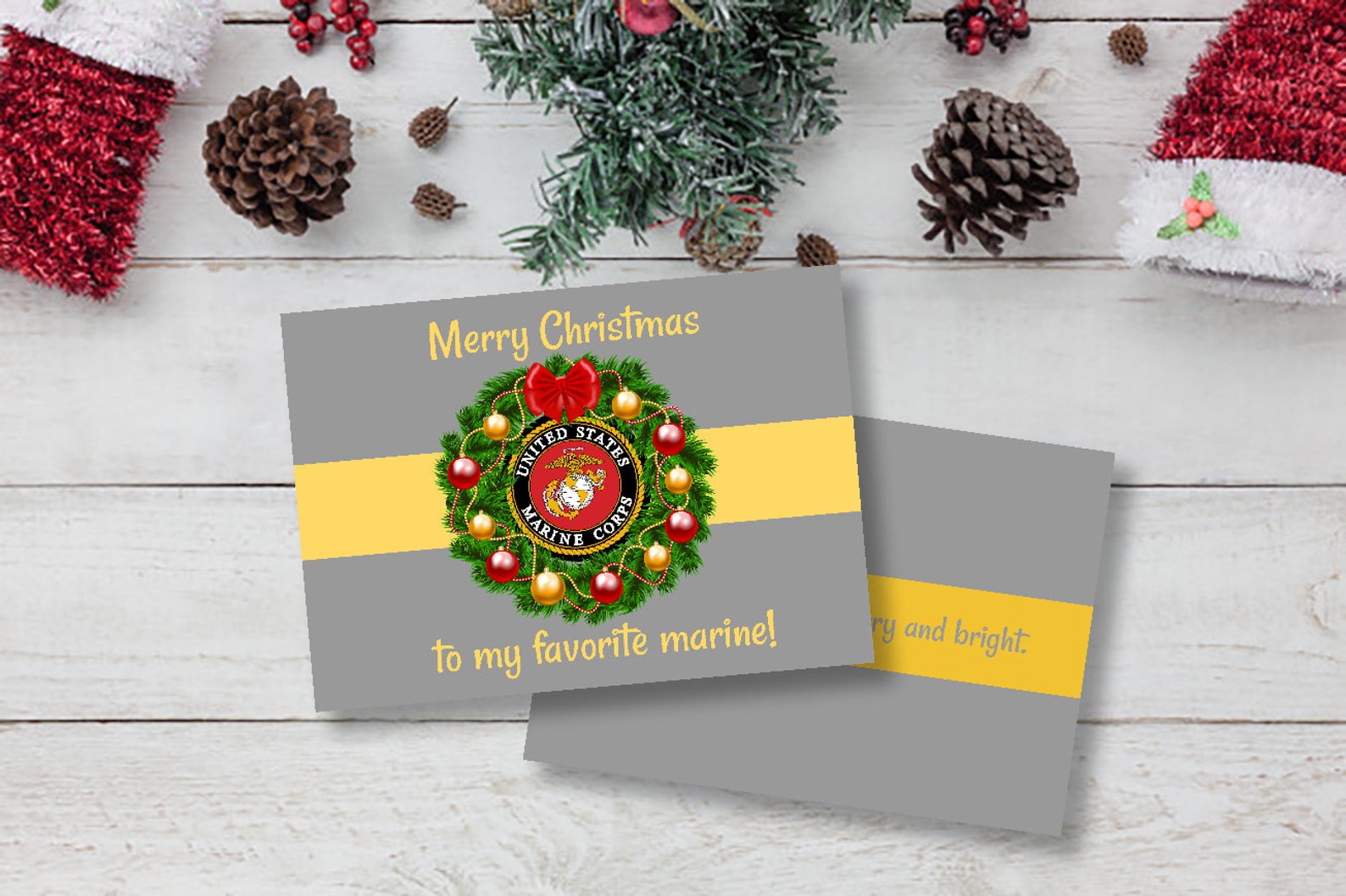 Marine Corps Christmas Cards 