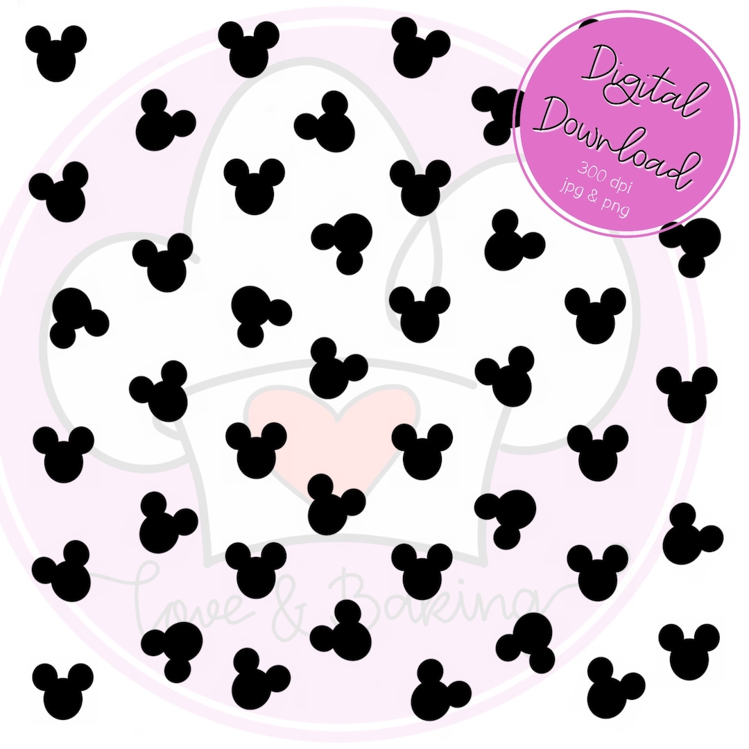 Mouse Ears Cookie Stencil - Etsy