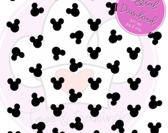 Maus Ohren Cookie Schablone