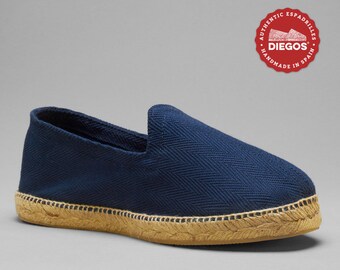 womens navy blue espadrilles