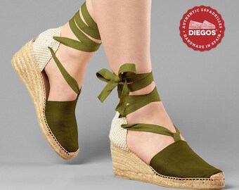 green espadrilles