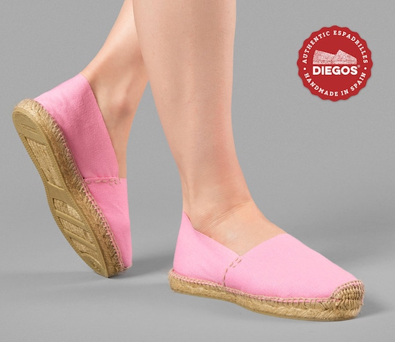 Diegos® Pink Espadrilles Shoes Made and Hand