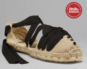 Alpargatas torero originales de 1910 con suelas cosidas a mano | Etsy España