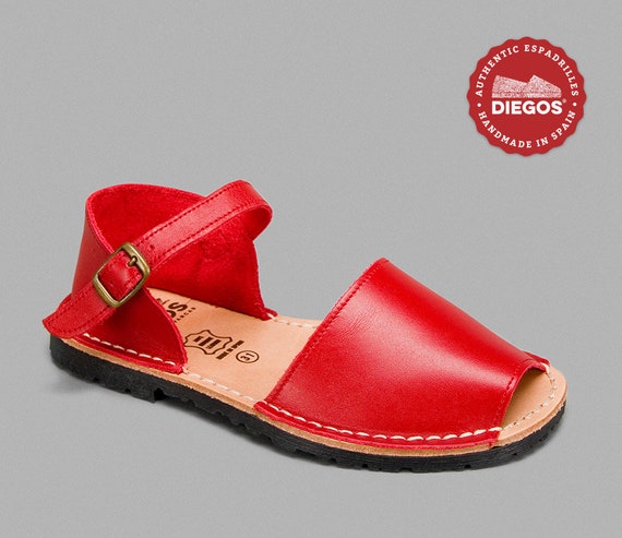 spanish leather sandals