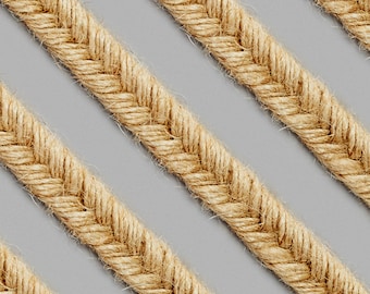 Traditional espadrilles rope Made in Spain with recycled canvas and jute