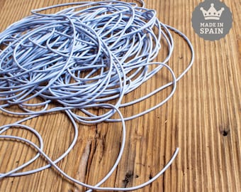 Cordón elástico de látex puro DIEGOS® de 1 mm – Banda elástica ultrafina y resistente – Caucho natural – 5 veces más elástico – Fabricado en España – Se vende por metro