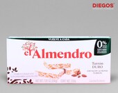 No sugar Crunchy Almond Turrón made in Alicante, Spain Polvoron, Marzipan, Chocolate, The perfect Christmas treat Turron duro sin azucar