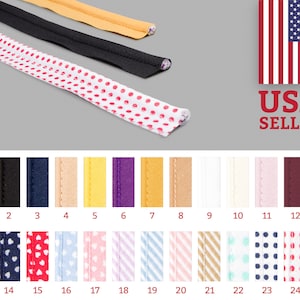 9mm Large Bias cotton ribbon Piping made in Spain | Binding covered insertion tape flange trim Upholstery Sewing | large cord piping trim