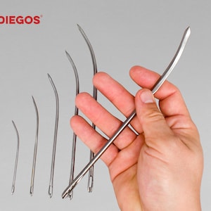 Cheap Stainless Steel Collapsible Big Eye Beading Needles Online Store 