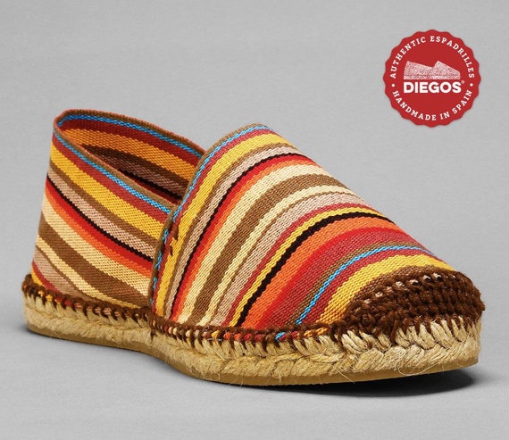 Paul Smith Made in Spain Size EU 43 Size 9 cloth Sunny Artist Stripe Espadrilles Paul Smith Multicolour Canvas Espadrilles Size 9 US main image 4