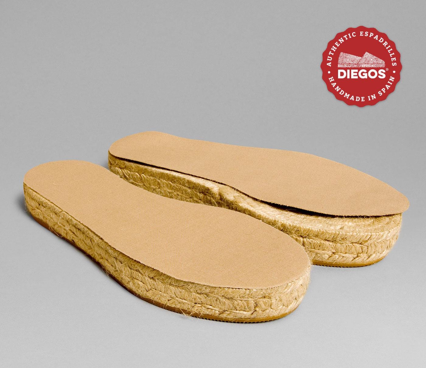 Espadrilles Flat Platform Rope Soles | Made in Spain | Make Your Own ...