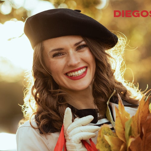 Black French Basque Beret for Adults One Size Fits All - Etsy