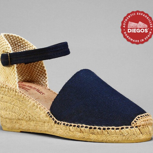 Diegos® Classic High Wedge Light Brown Belen Espadrilles Shoes - Etsy